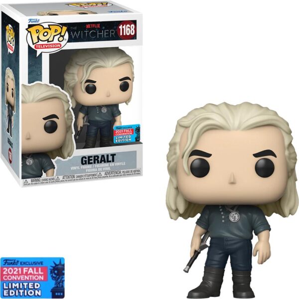 Funko Pop Geralt 1168 (The Witcher Netflix) (Television) (2021 Fall Convention)