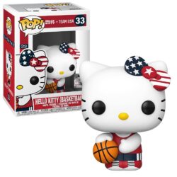 Funko Pop Hello Kitty 33 - Sports Basketball 33 - Olimpiadas Team Usa