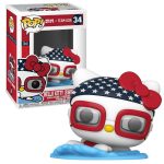 Funko Pop Hello Kitty 34 - Sports Natação Swimming - Olimpiadas Team Usa