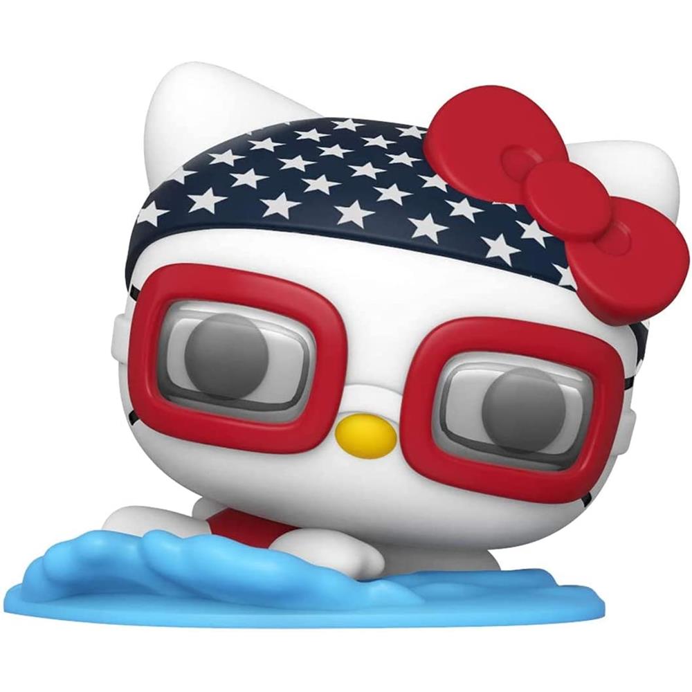 Funko Pop Hello Kitty 34 - Sports Natação Swimming - Olimpiadas Team Usa