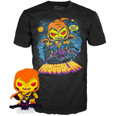Funko Pop Hobgoblin 959 Glows + Camiseta P (T-Shirt) - Spider-Man: The Animated Series - Marvel - Special Edition
