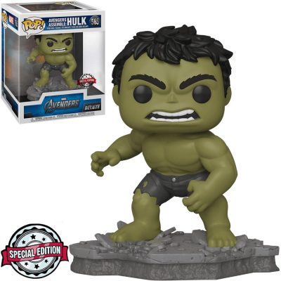 Funko Pop Hulk 585 (Deluxe Marvel Avengers Assemble) (Special Edition) (Sized)