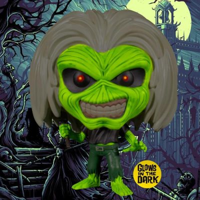 Funko Pop Iron Maiden Killers Eddie 144 Glows - Rocks - Special Edition