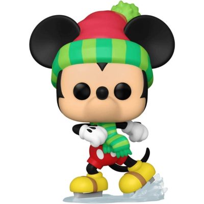 Funko Pop Mickey Mouse 997 Ice Skating - Holiday (Natal) - Amazon Exclusive