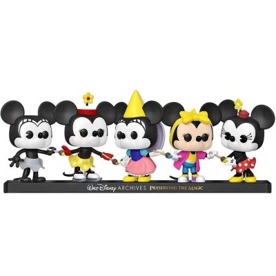 Funko Pop Minnie 5 Pack (50Th Anniversary) (Disney Archives)