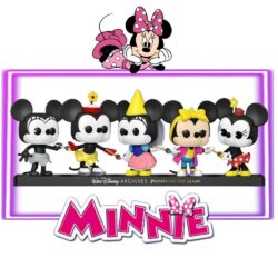 Funko Pop Minnie 5 Pack (50Th Anniversary) (Disney Archives)