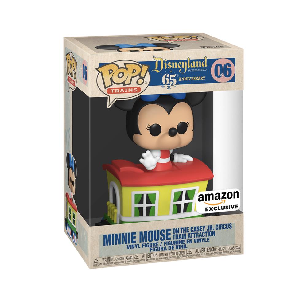 Funko Pop Minnie Mouse 06 (Trains On The Casey Jr. Circus Train Attraction) (Amazon Exclusive)