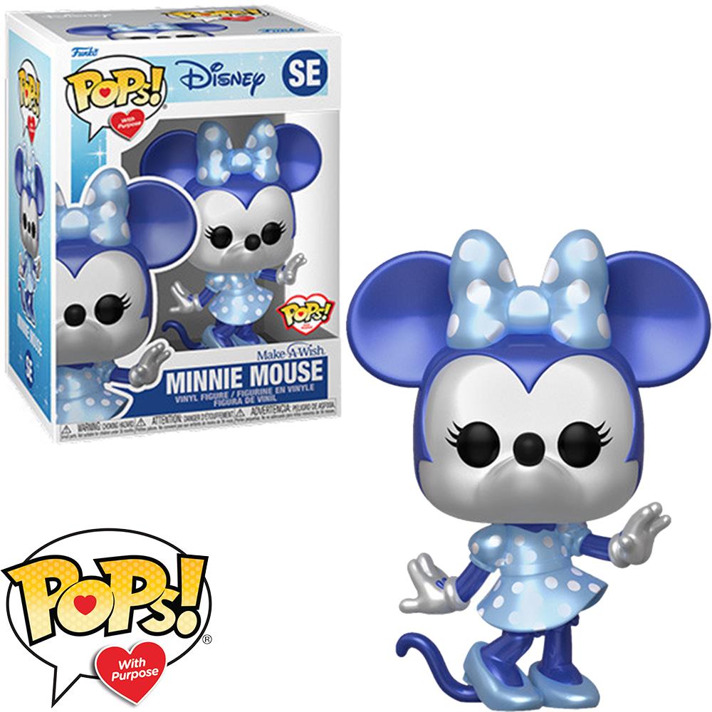 Funko Pop Minnie Mouse Se - Pops With Purpose - Make A Wish - Disney