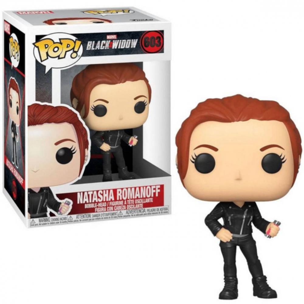 Funko Pop Natasha Romanoff 603 - Black Widow - Viuva Negra - Marvel