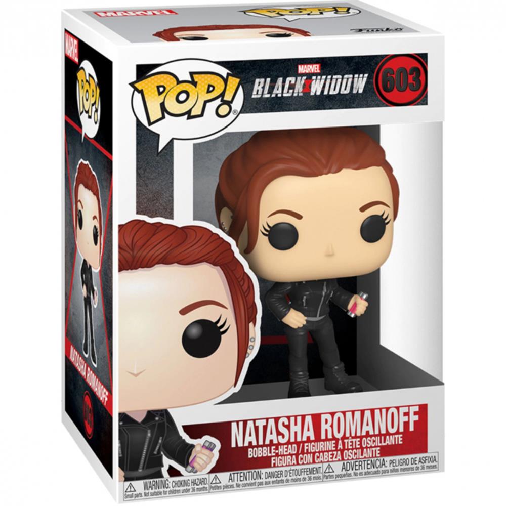 Funko Pop Natasha Romanoff 603 - Black Widow - Viuva Negra - Marvel