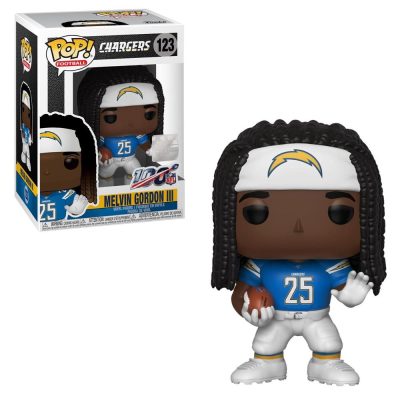 Funko Pop Nfl Melvin Gordon Iii 123 (Los Angeles Chargers) (Football)