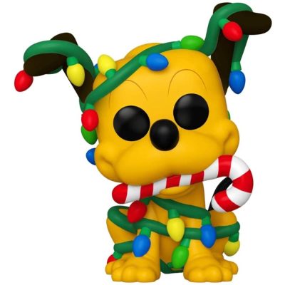 Funko Pop Pluto 996 Com Luzes De Natal - Disney Holiday - Amazon Exclusive