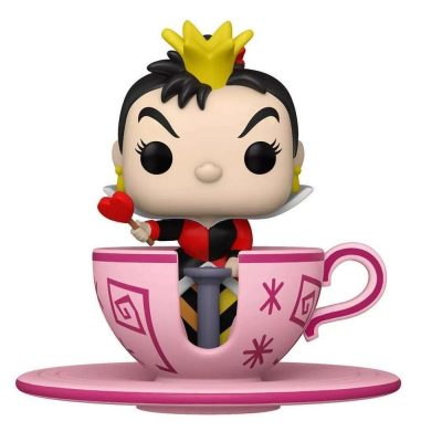 Funko Pop Queen Of Hearts 1107 - Rainha De Copas - Disney Deluxe - At The Mad Tea Party Attraction - Special Edition