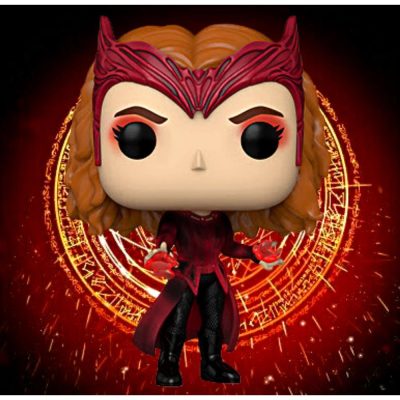 Funko Pop Scarlet Witch 1007 (Feiticeira Escarlate) (Filme Doutor Estranho)