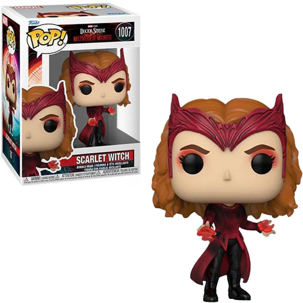 Funko Pop Scarlet Witch 1007 (Feiticeira Escarlate) (Filme Doutor Estranho)