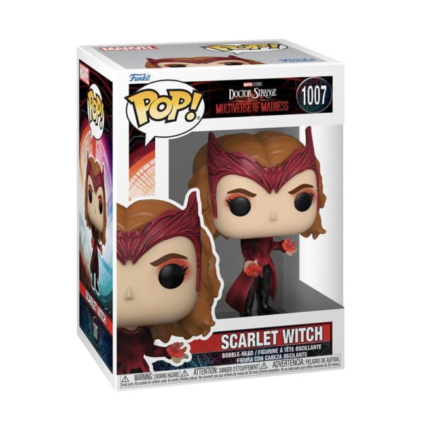 Funko Pop Scarlet Witch 1007 (Feiticeira Escarlate) (Filme Doutor Estranho)