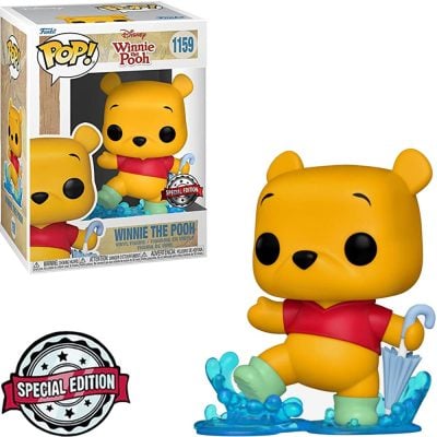 Funko Pop Ursinho Pooh 1104 - Winnie The Pooh Rain Day - Disney - Special Edition