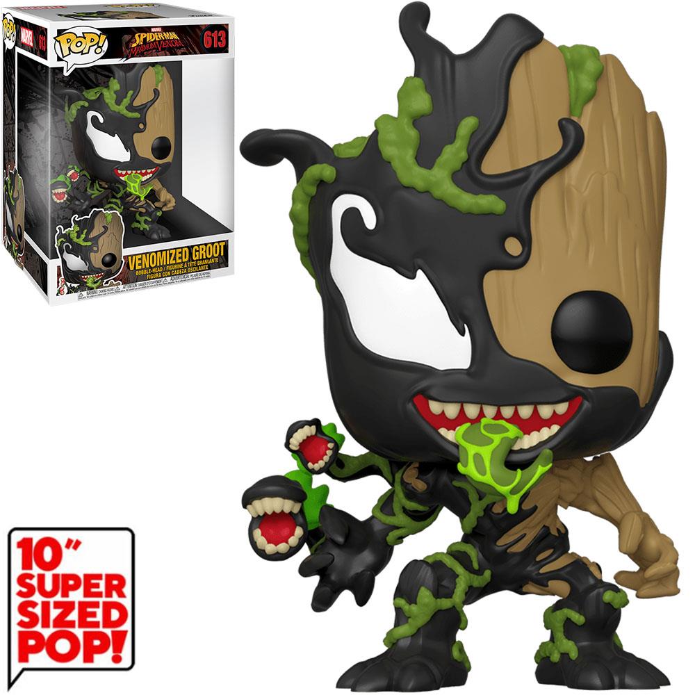 Funko Pop Venomized Groot Grandão - Super Sized 10 Polegadas - Marvel 25Cm