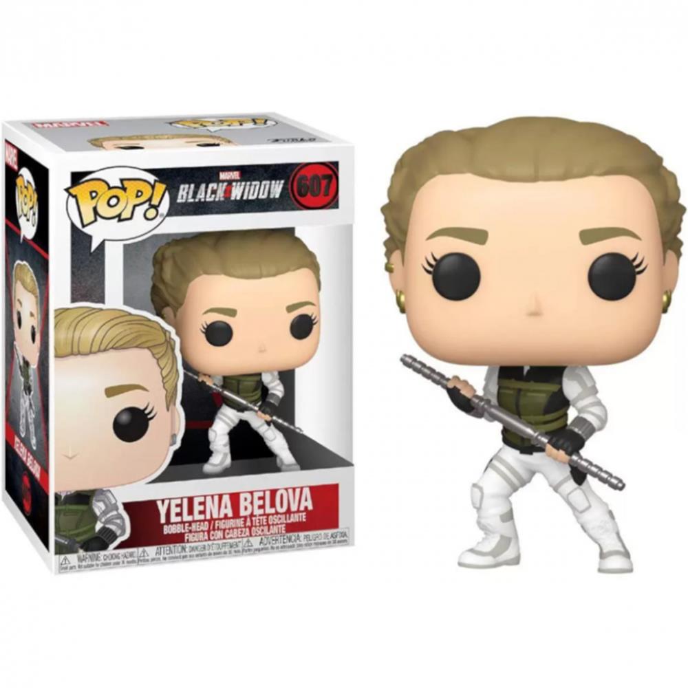 Funko Pop Yelena Belova 607 - Black Widow - Viuva Negra - Marvel