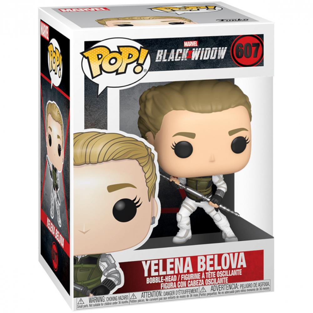 Funko Pop Yelena Belova 607 - Black Widow - Viuva Negra - Marvel
