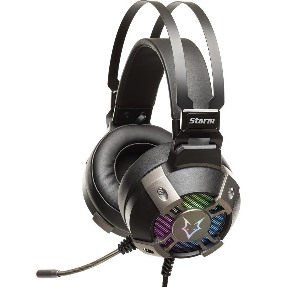 Headset Gamer Husky Storm, Usb 7.1 Surround Driver 50Mm