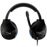 Headset Gamer Hyperx Cloud Stinger, Drivers 50Mm, Ps5 E Ps4, P3, Preto E Azul - Hx-Hscss-Bk/Am