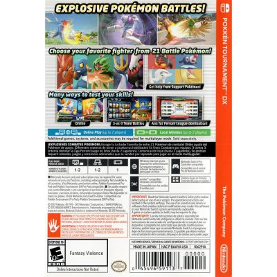 Pokkén Tournament Dx Nintendo Switch (Jogo Mídia Física)