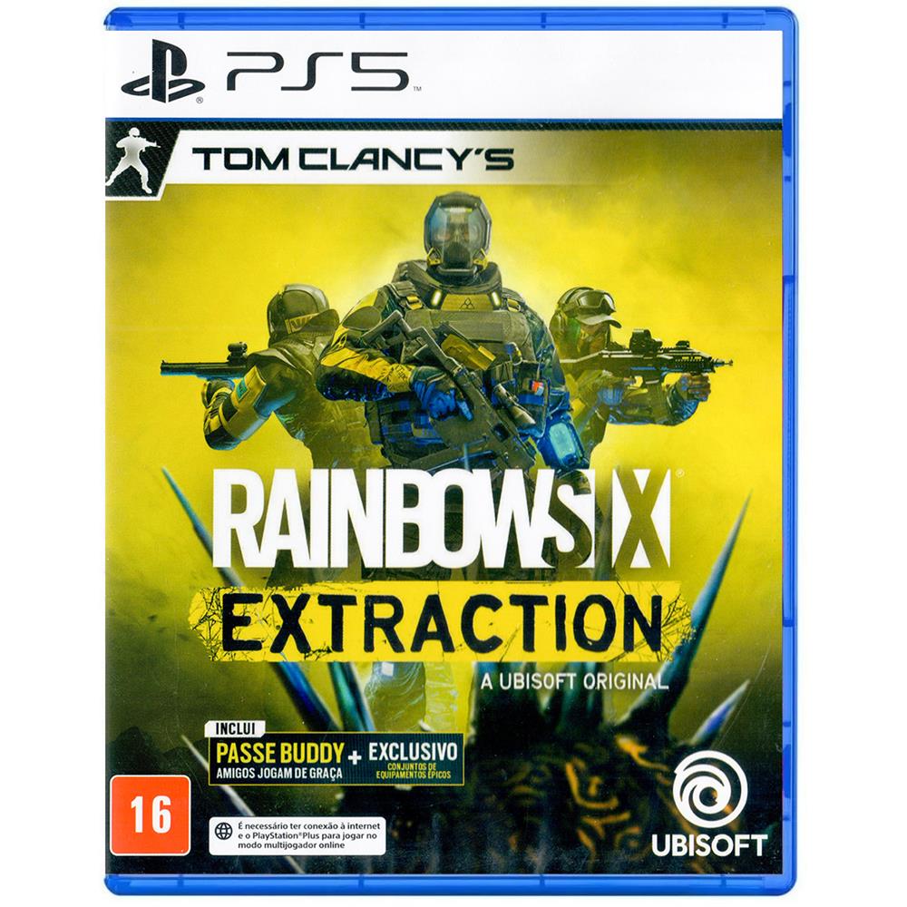 Rainbow Six Extraction Ps5 (Jogo Mídia Física) - Arena Games - Loja Geek