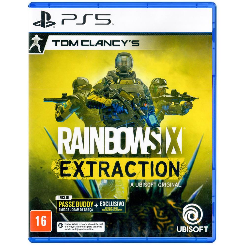 Jogo Rainbow Six - Extraction - Mídia Física em Português - FISICO-PS4. -  Outros Games - Magazine Luiza