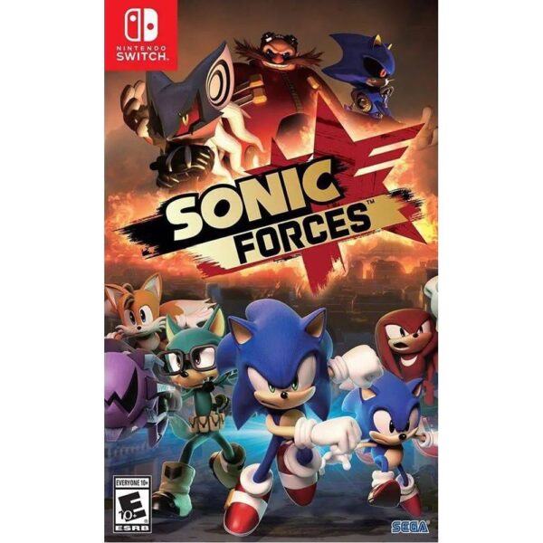 Sonic Forces Nintendo Switch (Jogo Mídia Física)