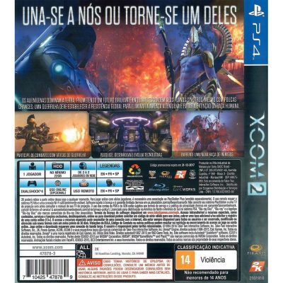 Xcom 2 Ps4 (Jogo MÃdia FÃsica)