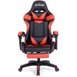 Cadeira Gamer Pctop Racer Com Descanso De Pe - Se1006e (Vermelha)