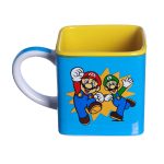 Caneca Cubo Mario E Luigi 300Ml Caneca Cubo Mario E Luigi 300Ml