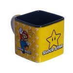 Caneca Cubo Mario Stars 300Ml Caneca Cubo Mario Stars 300Ml