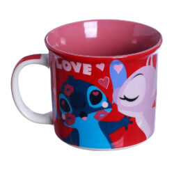 Caneca Stitch Amor Verdadeiro 350Ml