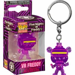 Chaveiro Funko Pop High Vr Freddy (Pocket Keychain Five Nights At Freddy’S)