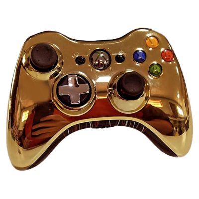 Controle Sem Fio Xbox 360 - Original Microsoft (Dourad0) #1