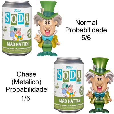 Funko Soda Figure Mad Hatter (Chapeleiro Maluco) (Alice In Wonderland) (Edição Limitada 8000 Peças)