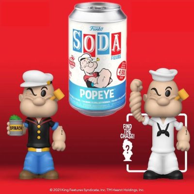 Funko Soda Figure Popeye (Desenho Antigo) (Edição Limitada A 4.500 Peças)