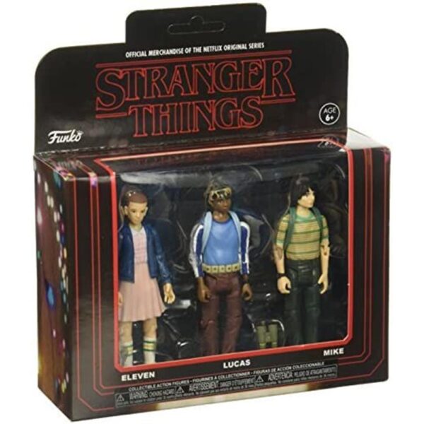 Funko Action Figure Stranger Things 3-Pack (Eleven, Lucas, Mike)