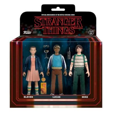 Funko Action Figure Stranger Things 3-Pack (Eleven, Lucas, Mike)