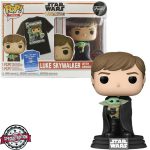 Funko Box Star Wars Luke Skywalker With Grogu (Pop 482 + Tees Camiseta Gg) (Special Edition)