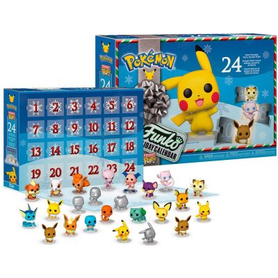 Funko Pocket Pop Holiday Calendar Pokemon (Com 24 Miniaturas)