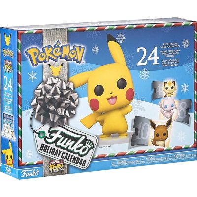 Funko Pocket Pop Holiday Calendar Pokemon (Com 24 Miniaturas)