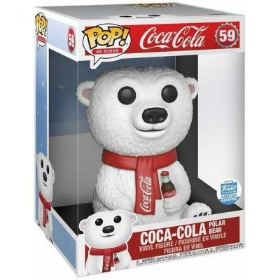 Funko Pop Ad Icons - Coca Cola Polar Bear (Super Sized) (Funko Shop Exclusive)