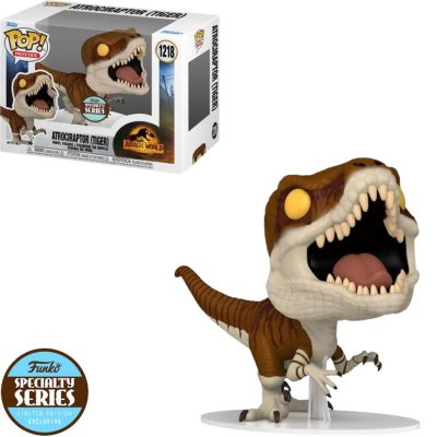 Funko Pop Atrociraptor (Tiger) 1218 (Jurassic World Dominion) (Movies) (Specialty Series)