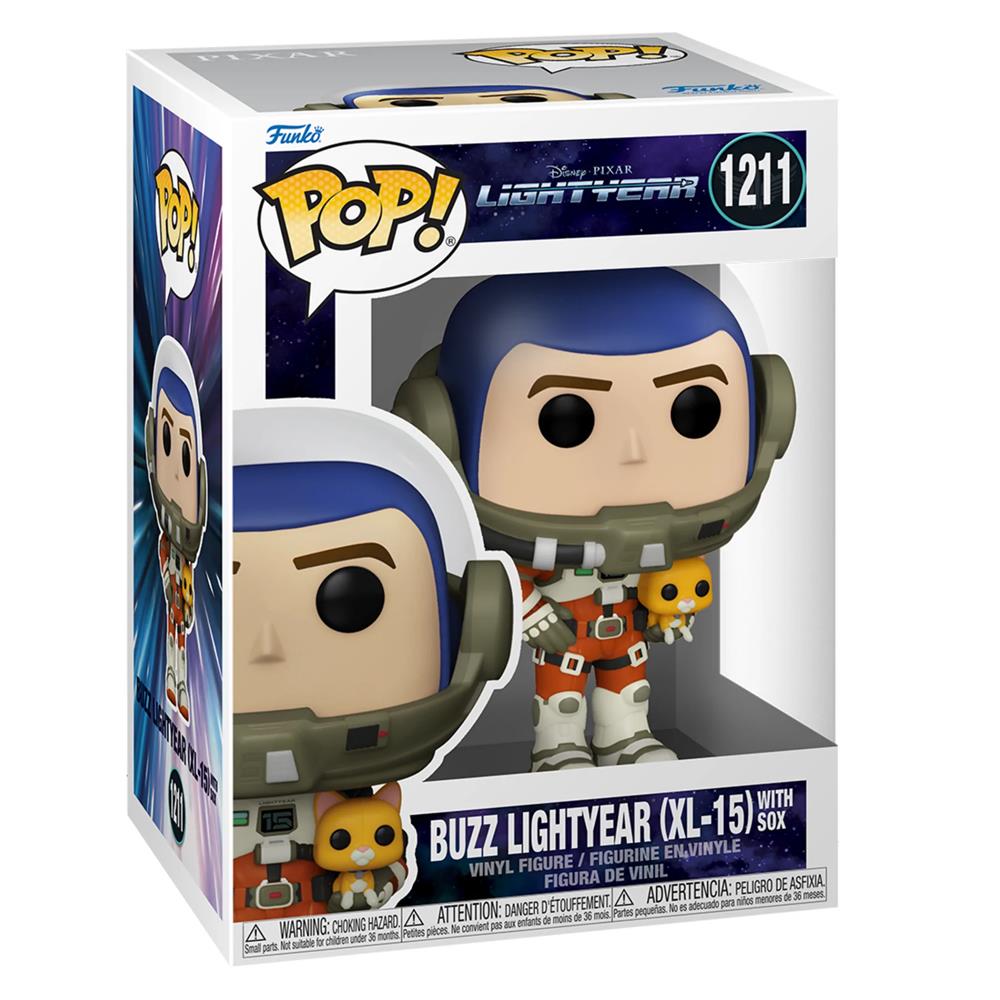 Funko Pop Buzz Lightyear (Xl-15) With Sox 1211 (Disney Pixar - Lightyear)