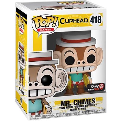 Funko Pop Cuphead Mr Chimes 418 (Games) (Only Gamestop)