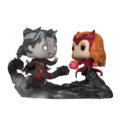 Funko Pop Dead Strange & The Scarlet Witch 1027 (Marvel Moments) (Doctor Strange 2) (Feiticeira Escarlate)