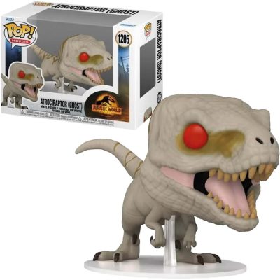 Funko Pop Dinossauro Atrociraptor (Ghost) 1205 (Jurassic World Dominion) (Movies)